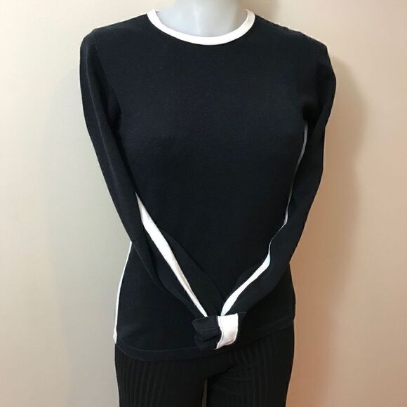 𝅺knit sweater with cable trim detail 💚 - Picture 6 of 11